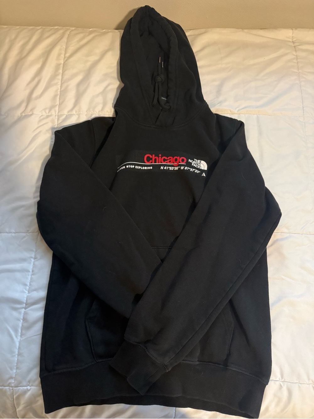 Small Black The North Face Chicago Hoodie
